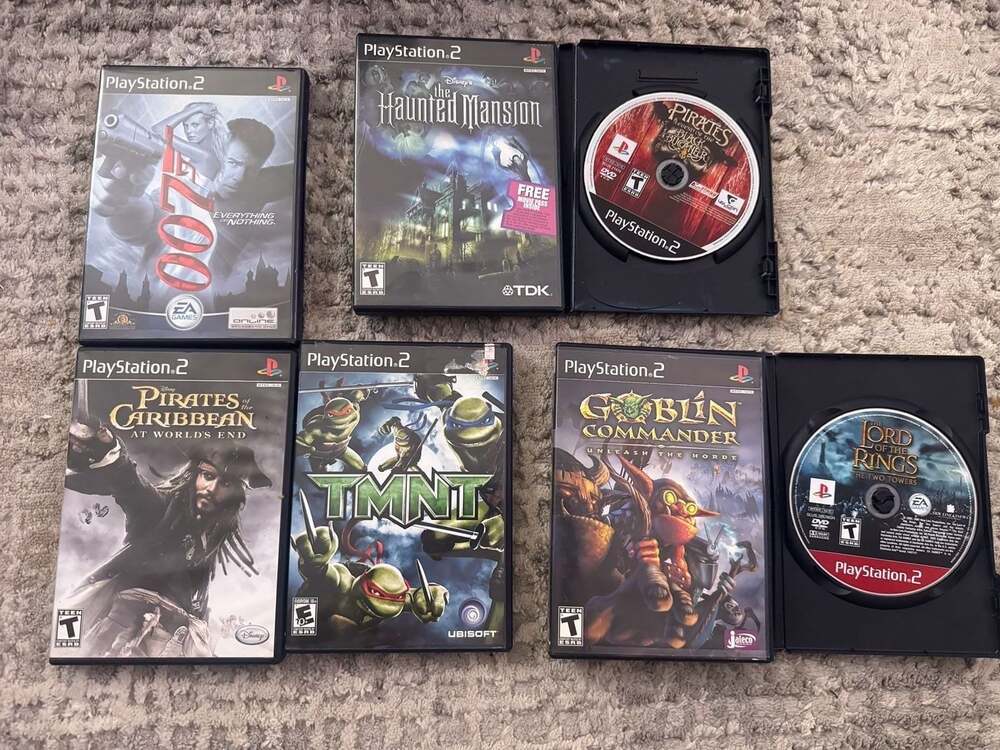 Lot of 7 PS 2 Games:
